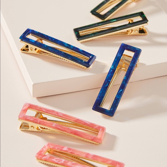 Anthropologie Accessories - Anthropologie Doris Hair Clip Set